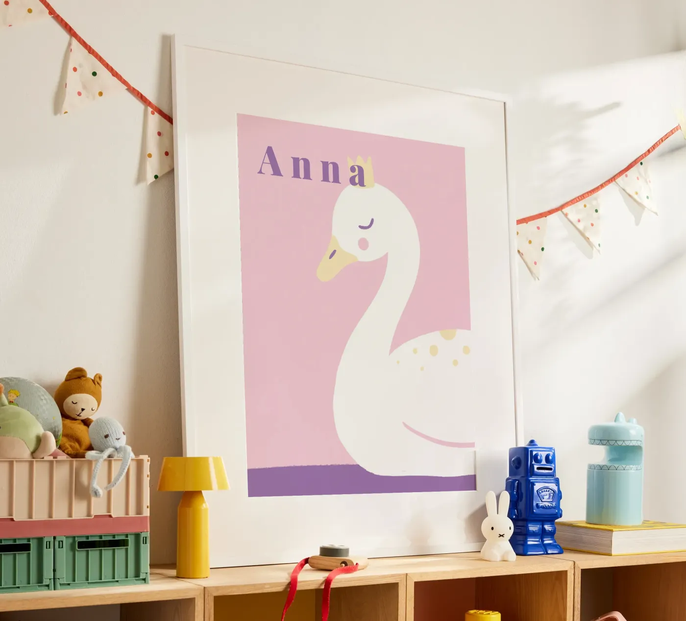 Schwan poster van mymia