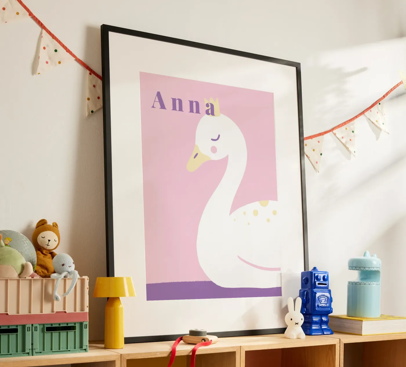 Schwan poster van mymia