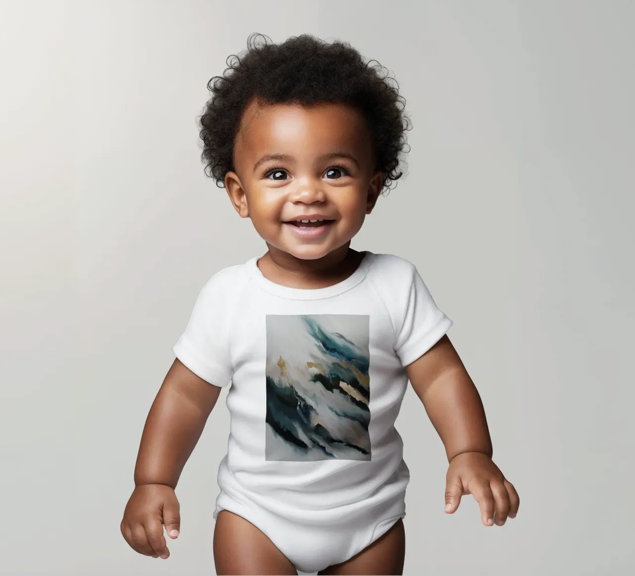 Aqua Flow Dynamics Kurzarm Babybody von Monarch Arc