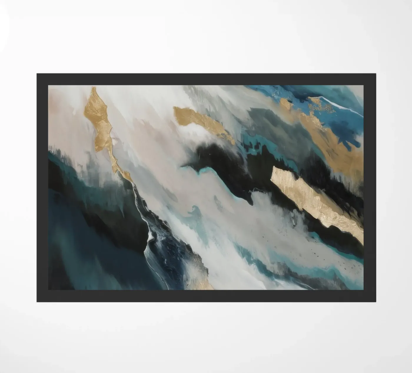 Aqua Flow Dynamics doormat by Monarch Arc