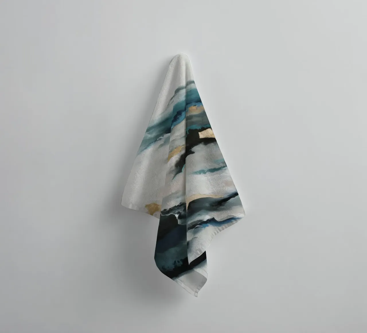 Aqua Flow Dynamics towel by Monarch Arc