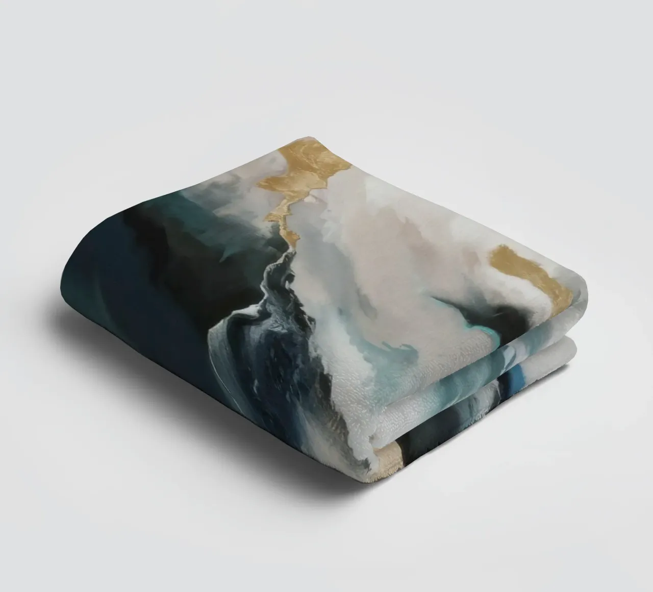 Aqua Flow Dynamics towel by Monarch Arc