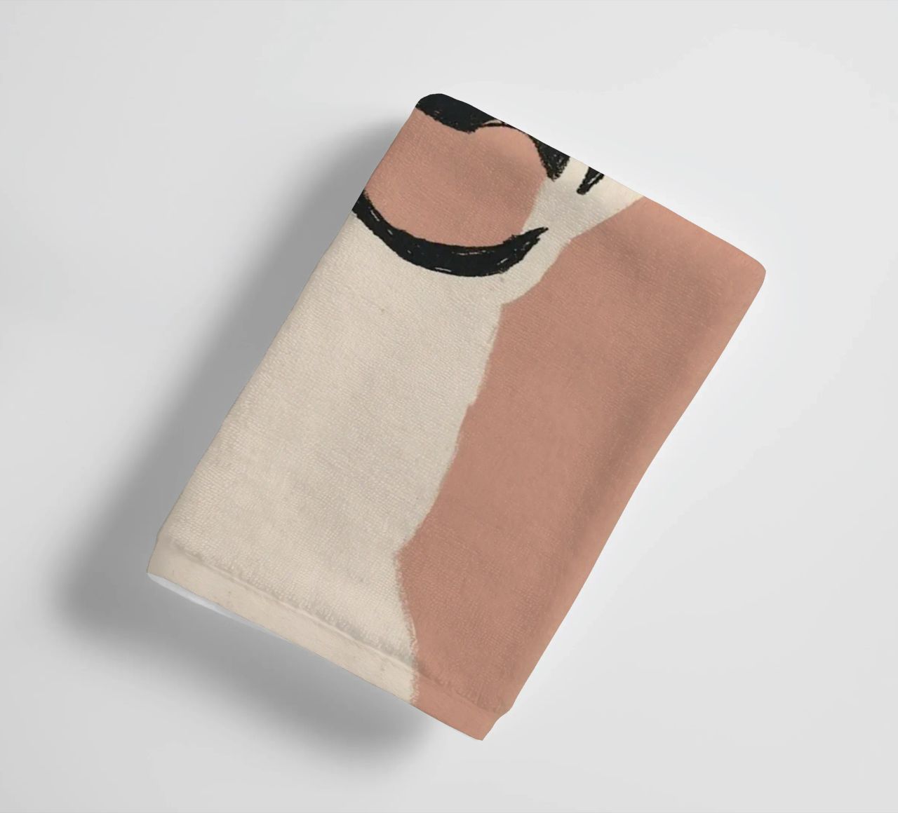 Baloo with a sense of humour towel by Carinaprint