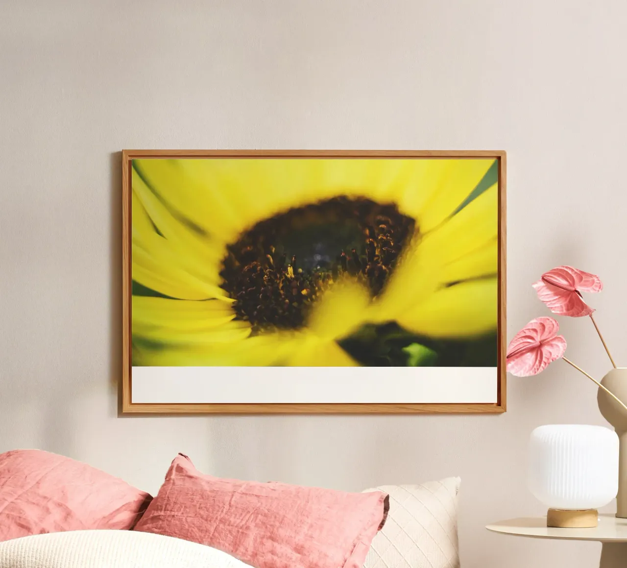 Poesia in fiore selvaggio alluminio dibond da PhotoVibe Decor