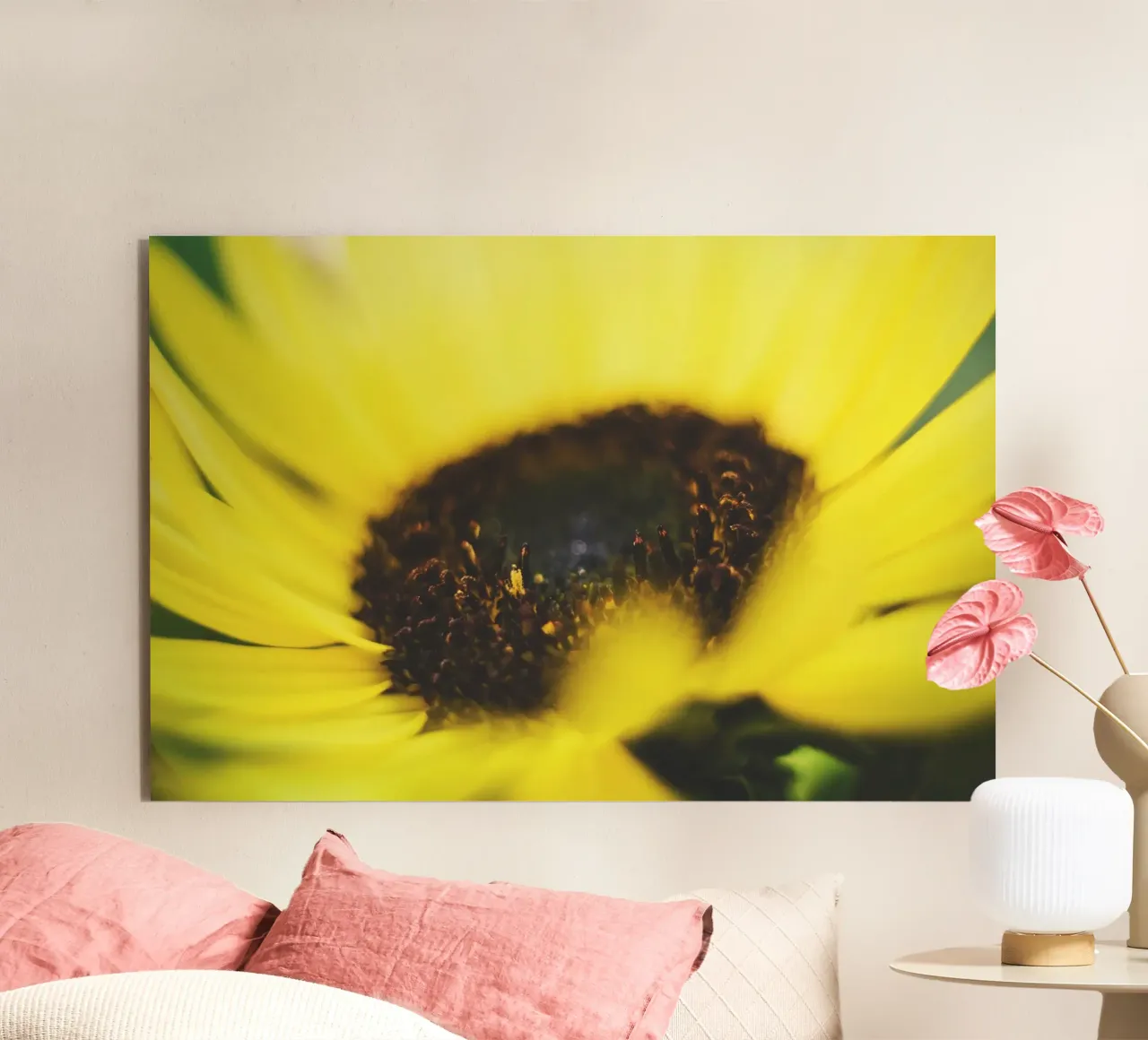 Poesia in fiore selvaggio alluminio dibond da PhotoVibe Decor