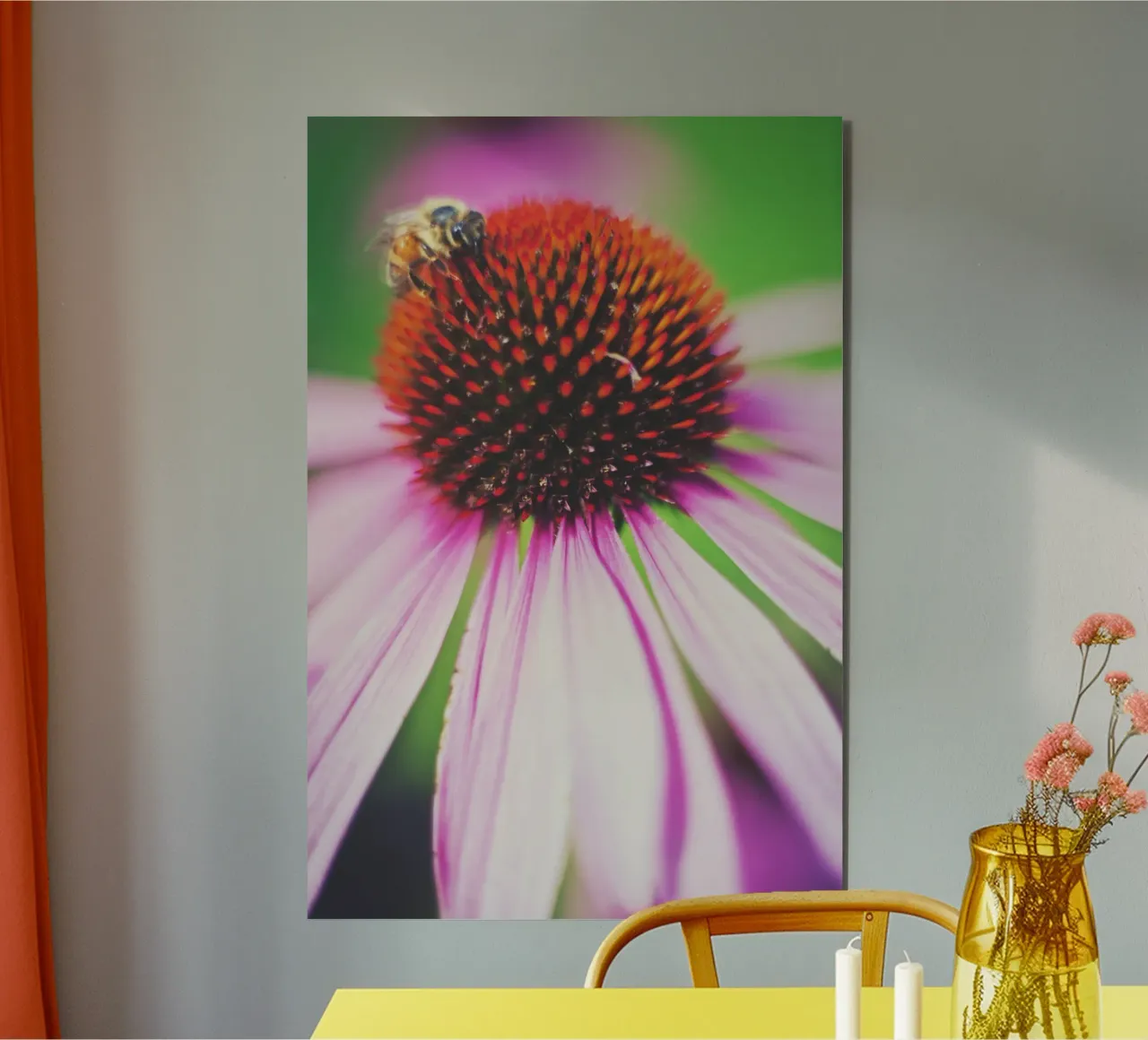 Poesia in fiore selvaggio alluminio dibond da PhotoVibe Decor
