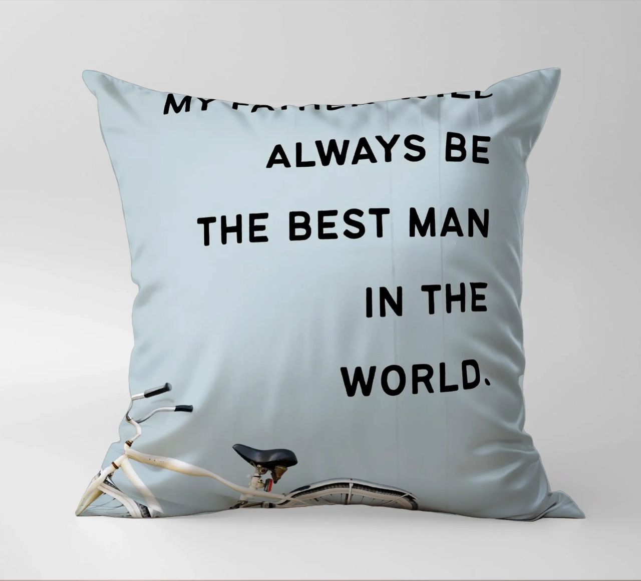 VATER POSTER – “My father will always be...“ coussin de Einfach Uebel