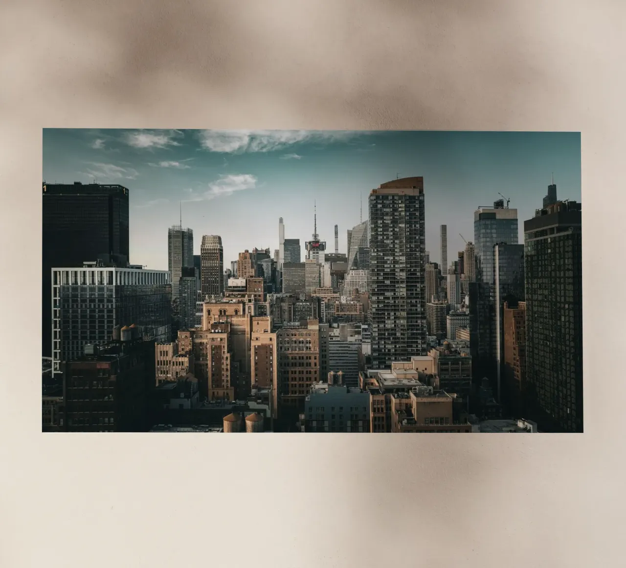 New York 2.0 pellicola backlit da Flo Klein