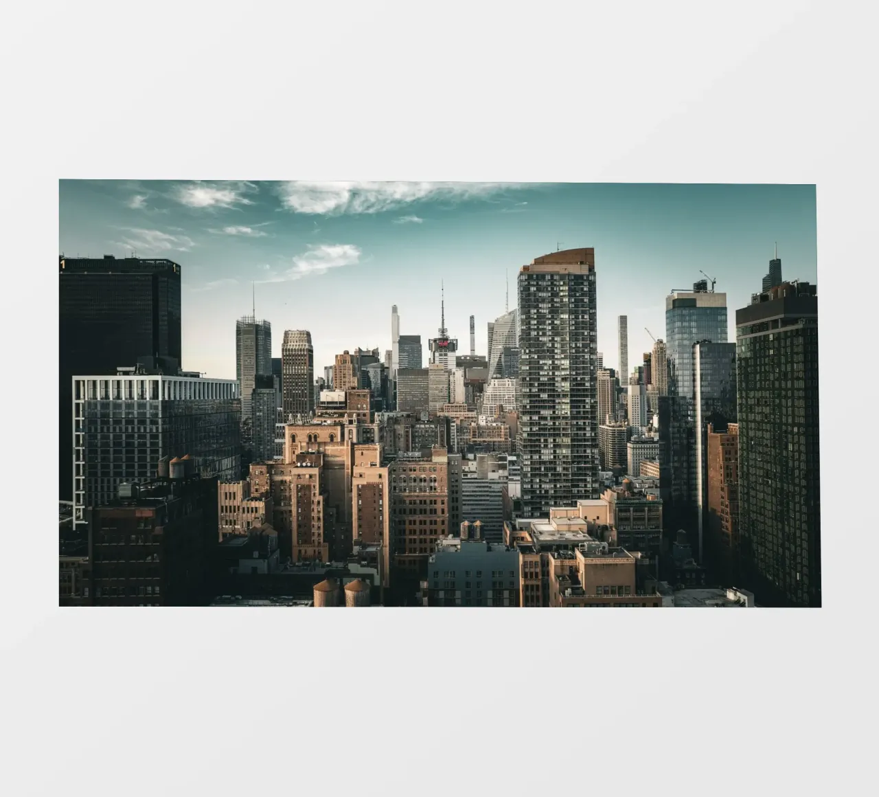 New York 2.0 pellicola backlit da Flo Klein
