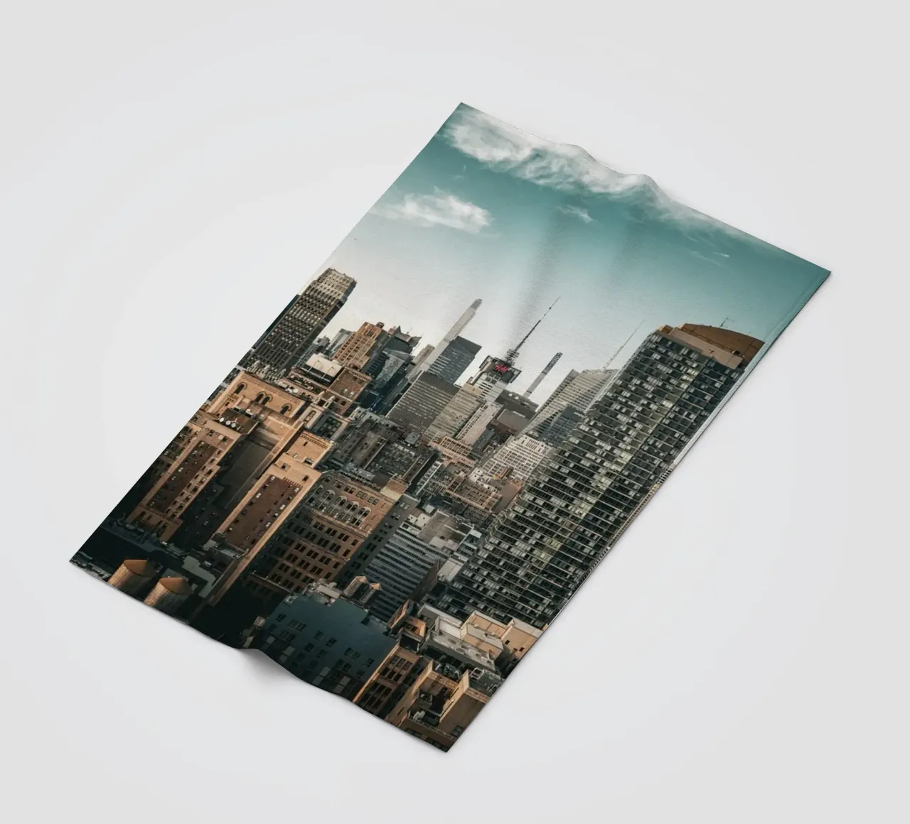 New York 2.0 plaid polaire de Flo Klein