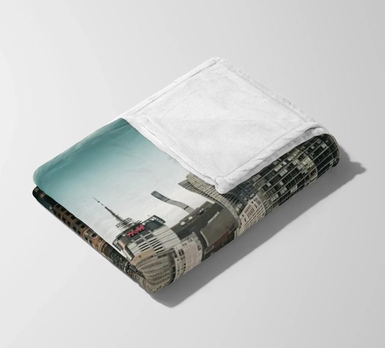 New York 2.0 plaid polaire de Flo Klein