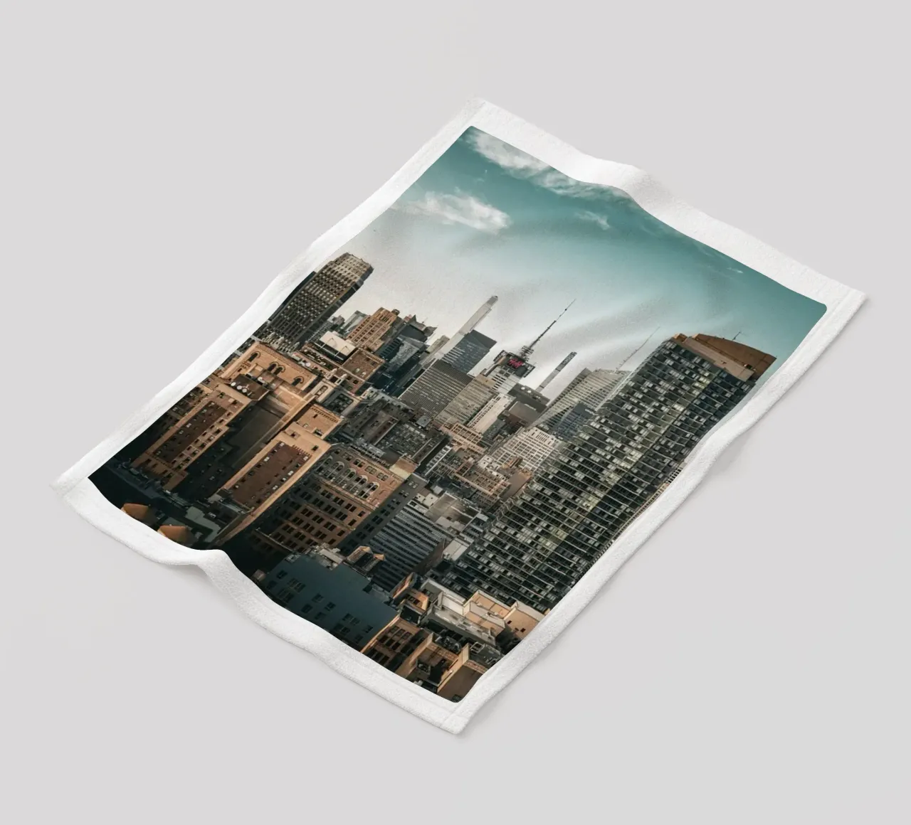 New York 2.0 plaid polaire de Flo Klein