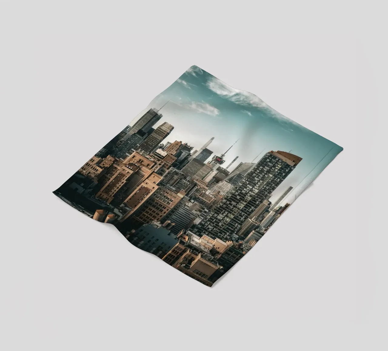 New York 2.0 plaid polaire de Flo Klein