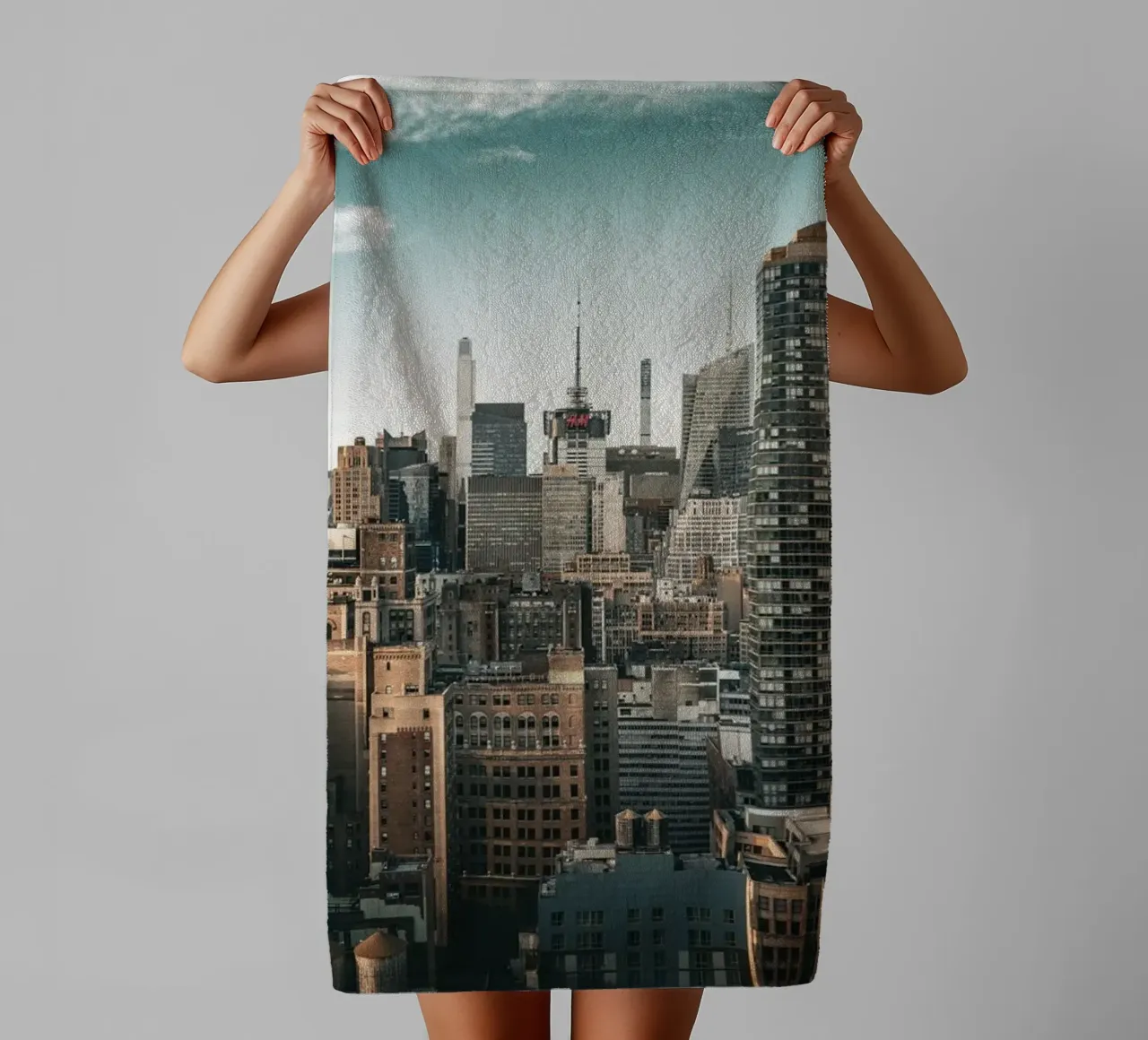 New York 2.0 Handtuch von Flo Klein