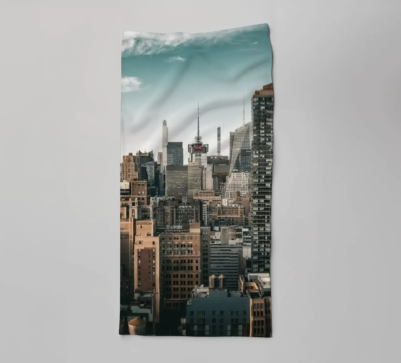 New York 2.0 Handtuch von Flo Klein