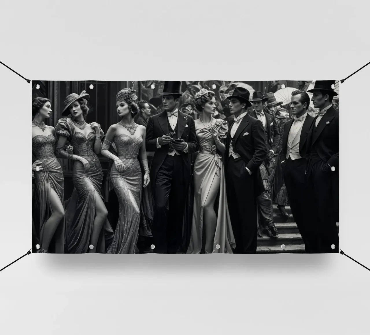 Eleganza e nostalgia per il cinema classico telo in pvc da Magic Screen