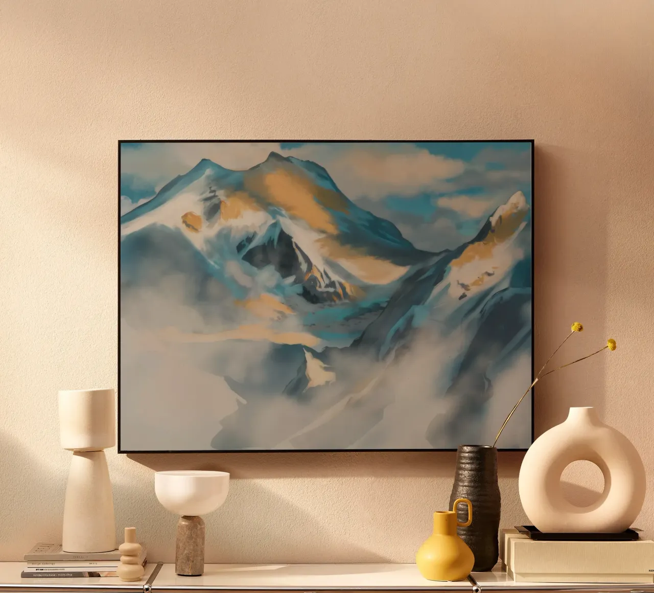Serenità di Mountain Peak alluminio dibond da Monarch Arc