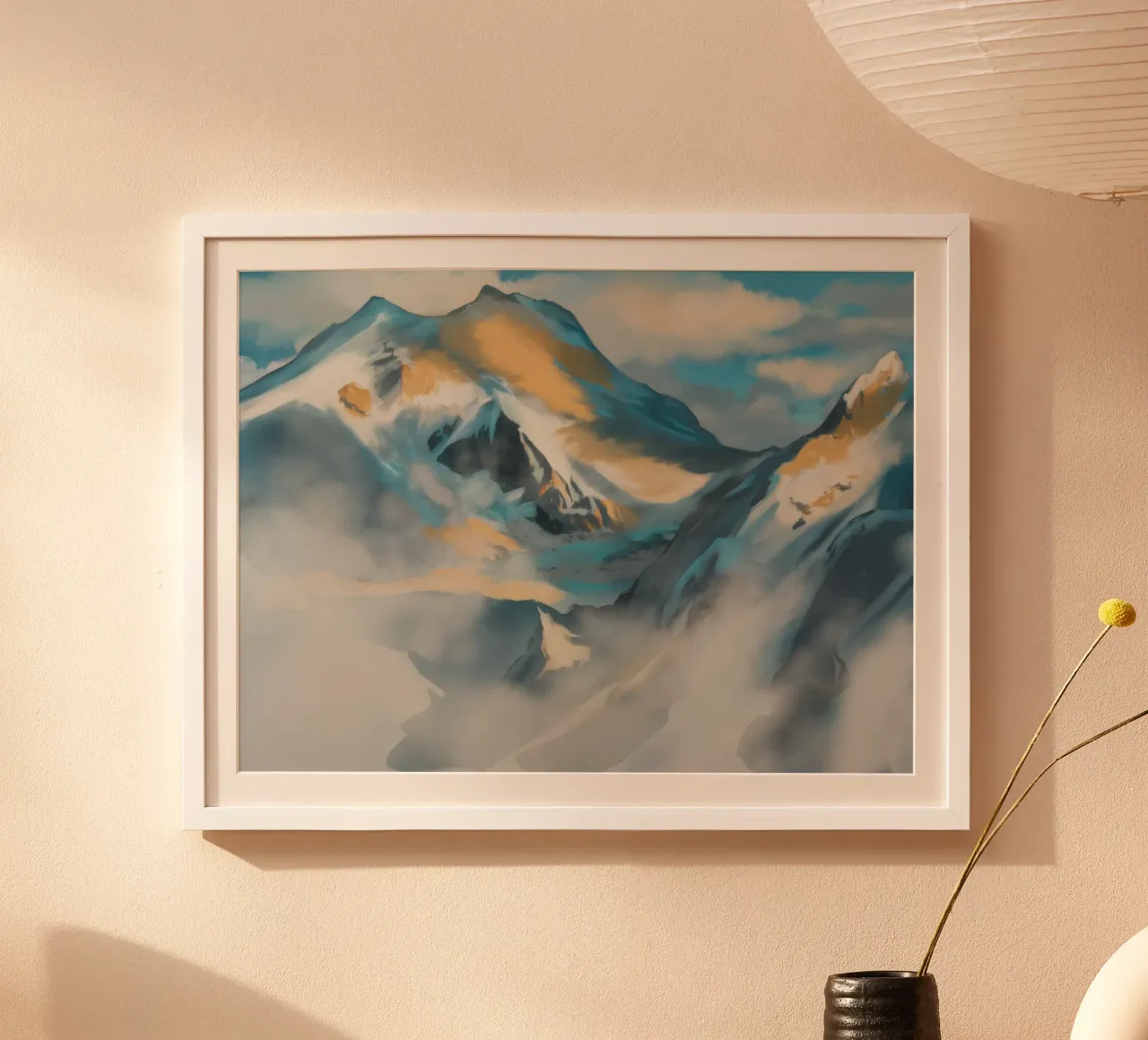 Serenità di Mountain Peak poster da Monarch Arc