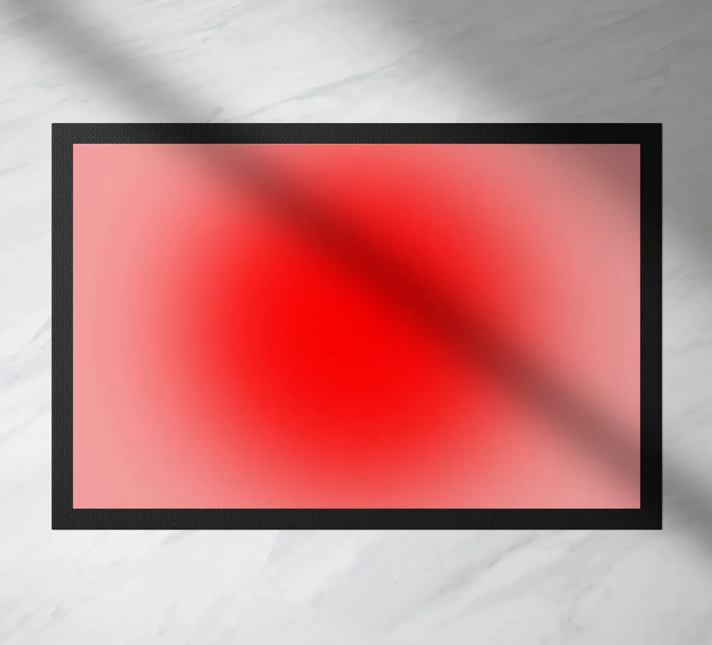 Big red Fußmatte von Flo Klein Gallery