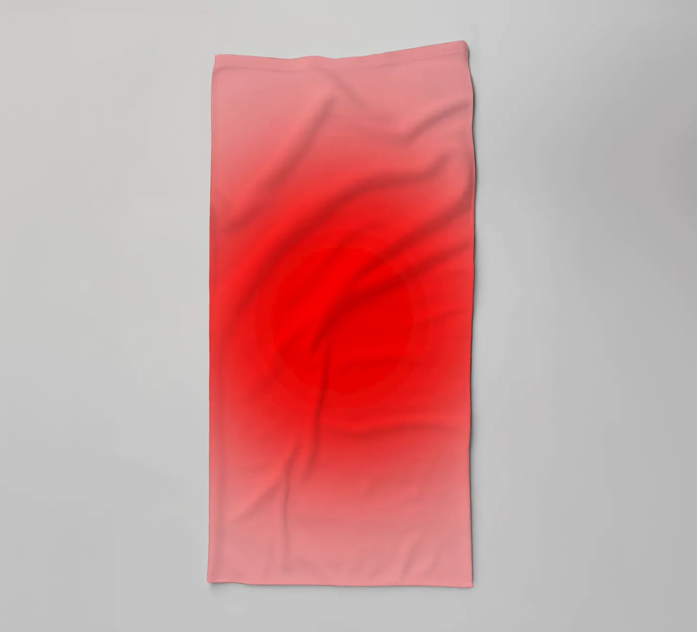 Big red badhanddoek van Flo Klein Gallery
