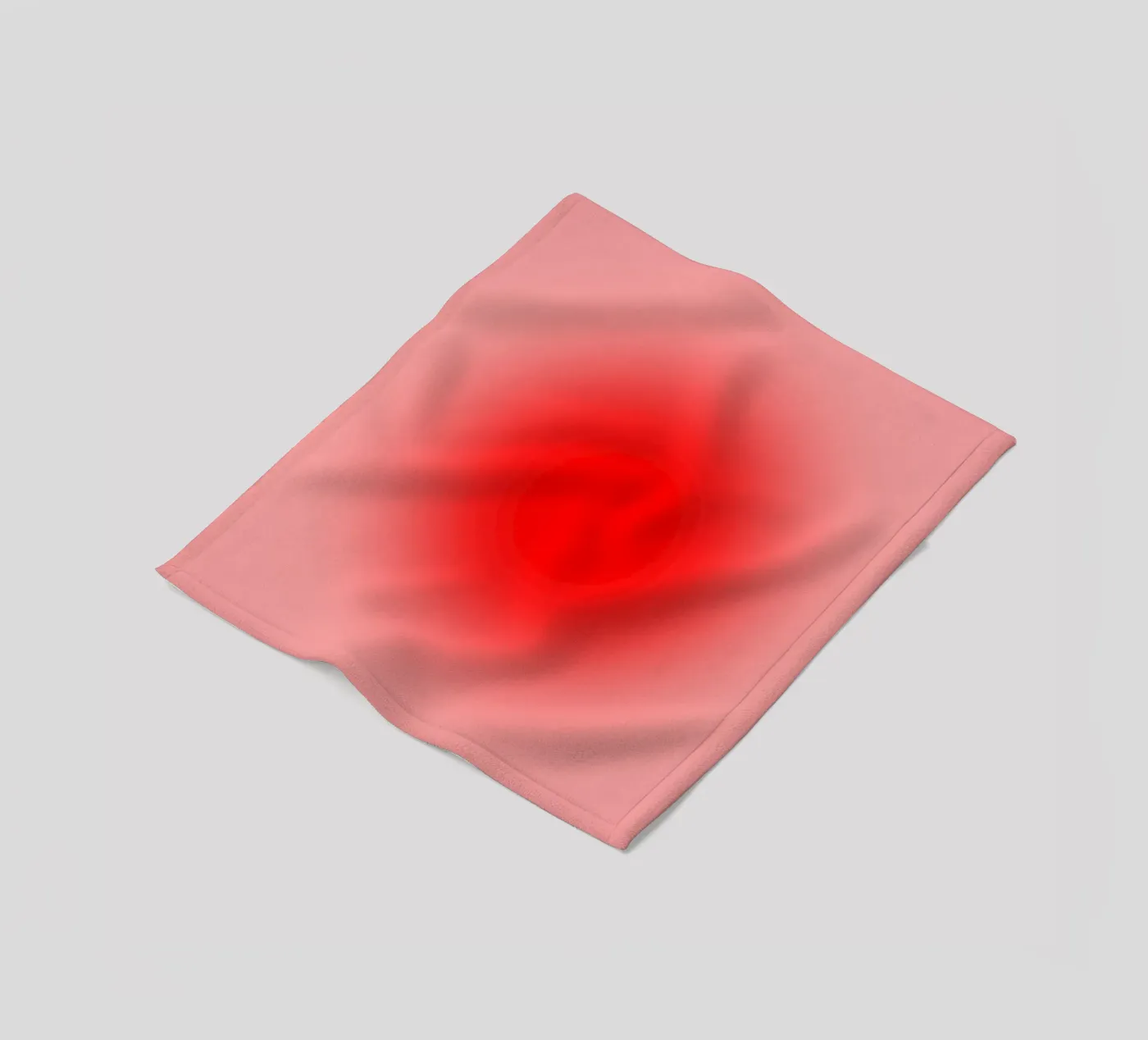Big red Fleecedecke von Flo Klein Gallery