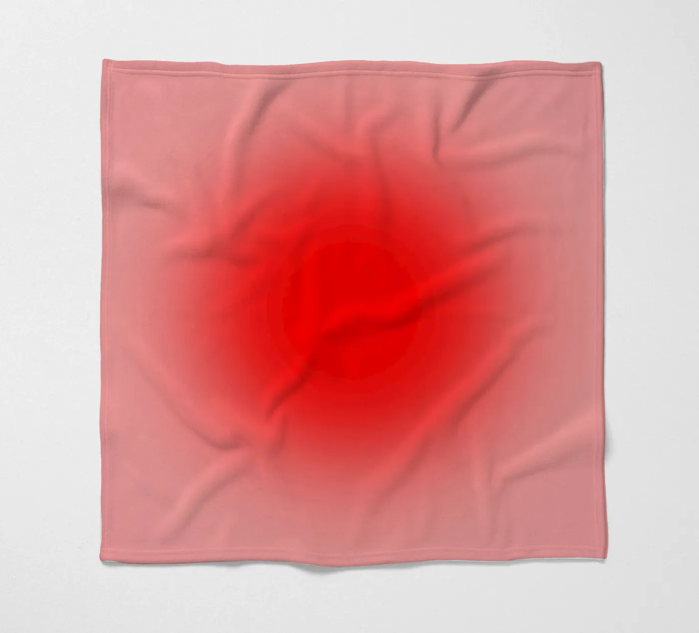Big red Fleecedecke von Flo Klein Gallery