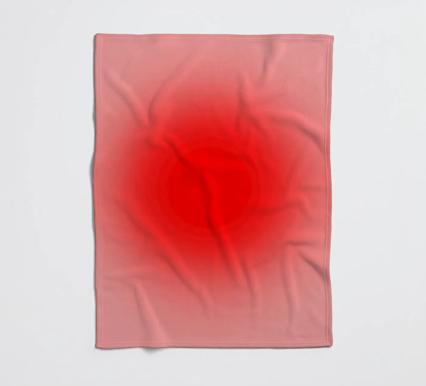 Big red Fleecedecke von Flo Klein Gallery