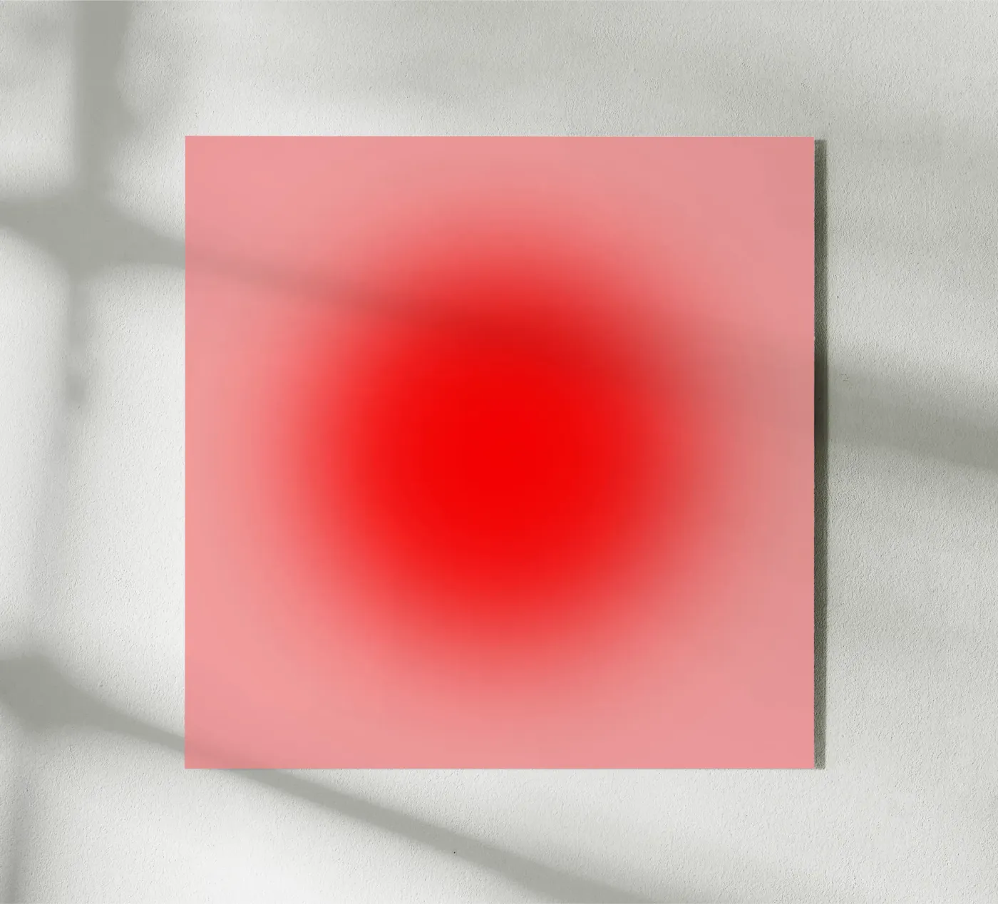 Big red plexiglass da Flo Klein Gallery