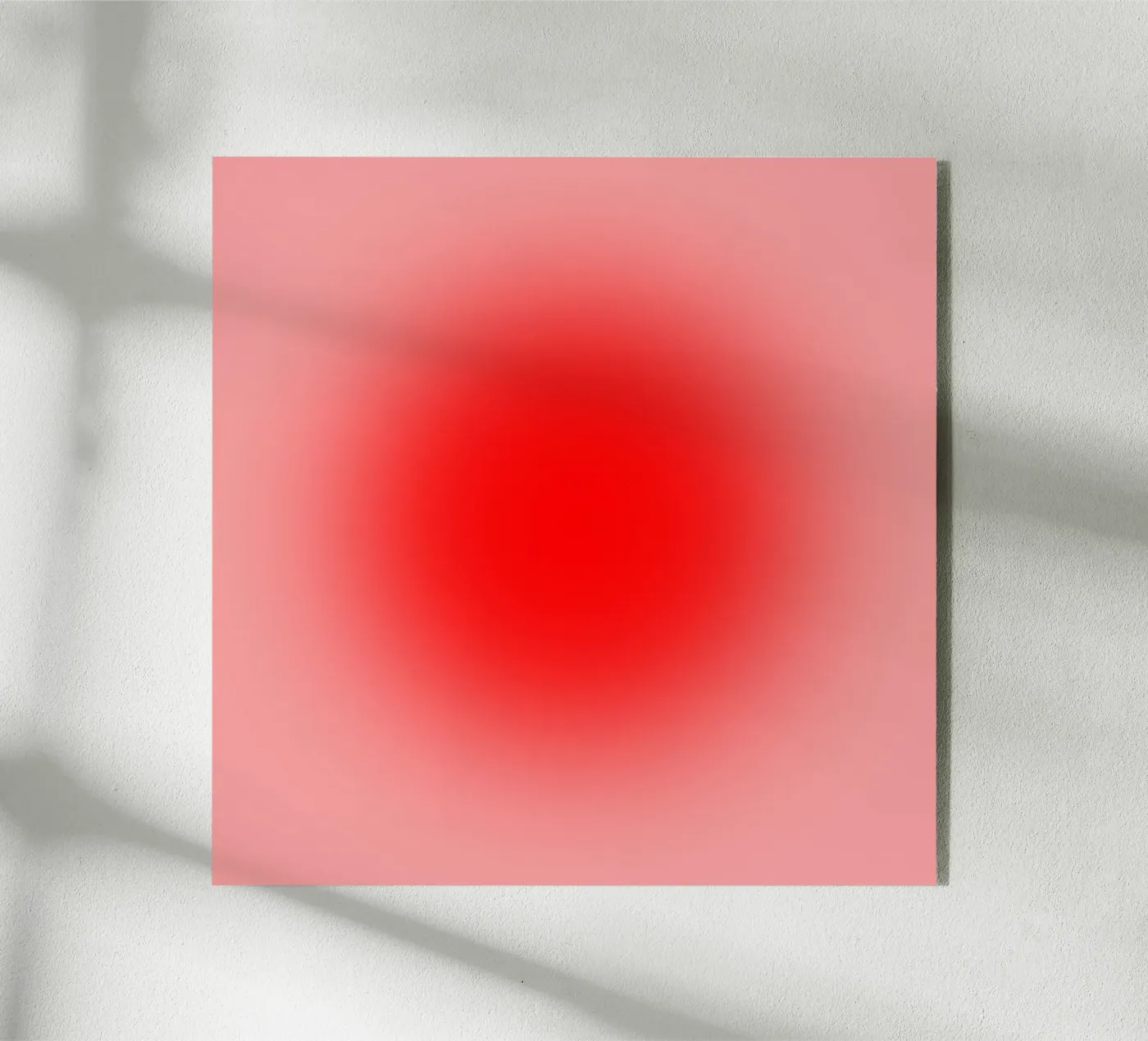 Big red Acryl-Glas von Flo Klein Gallery