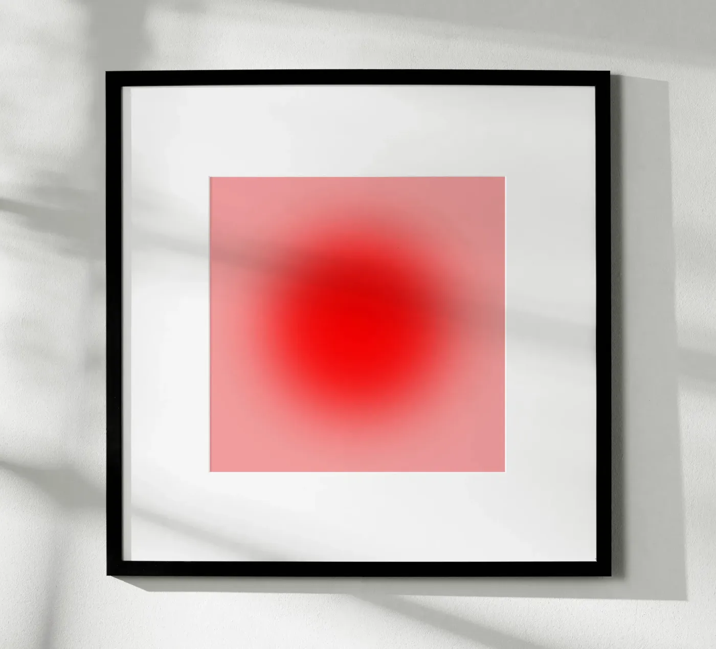 Big red poster van Flo Klein Gallery