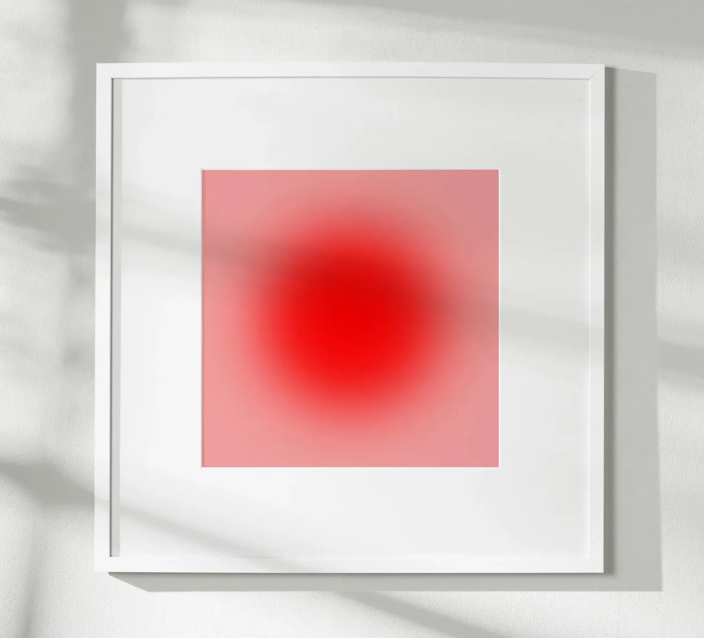 Big red poster van Flo Klein Gallery