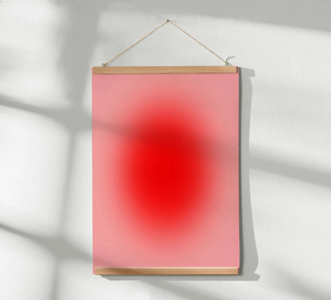 Big red poster van Flo Klein Gallery