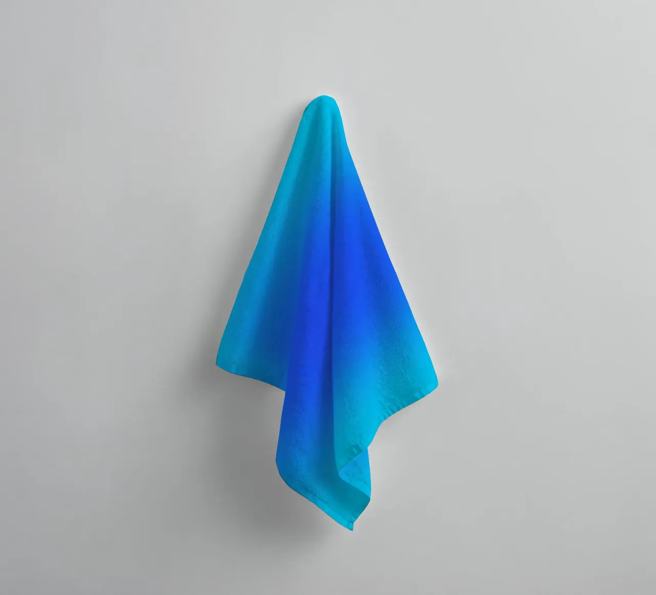 Big blue towel by Flo Klein