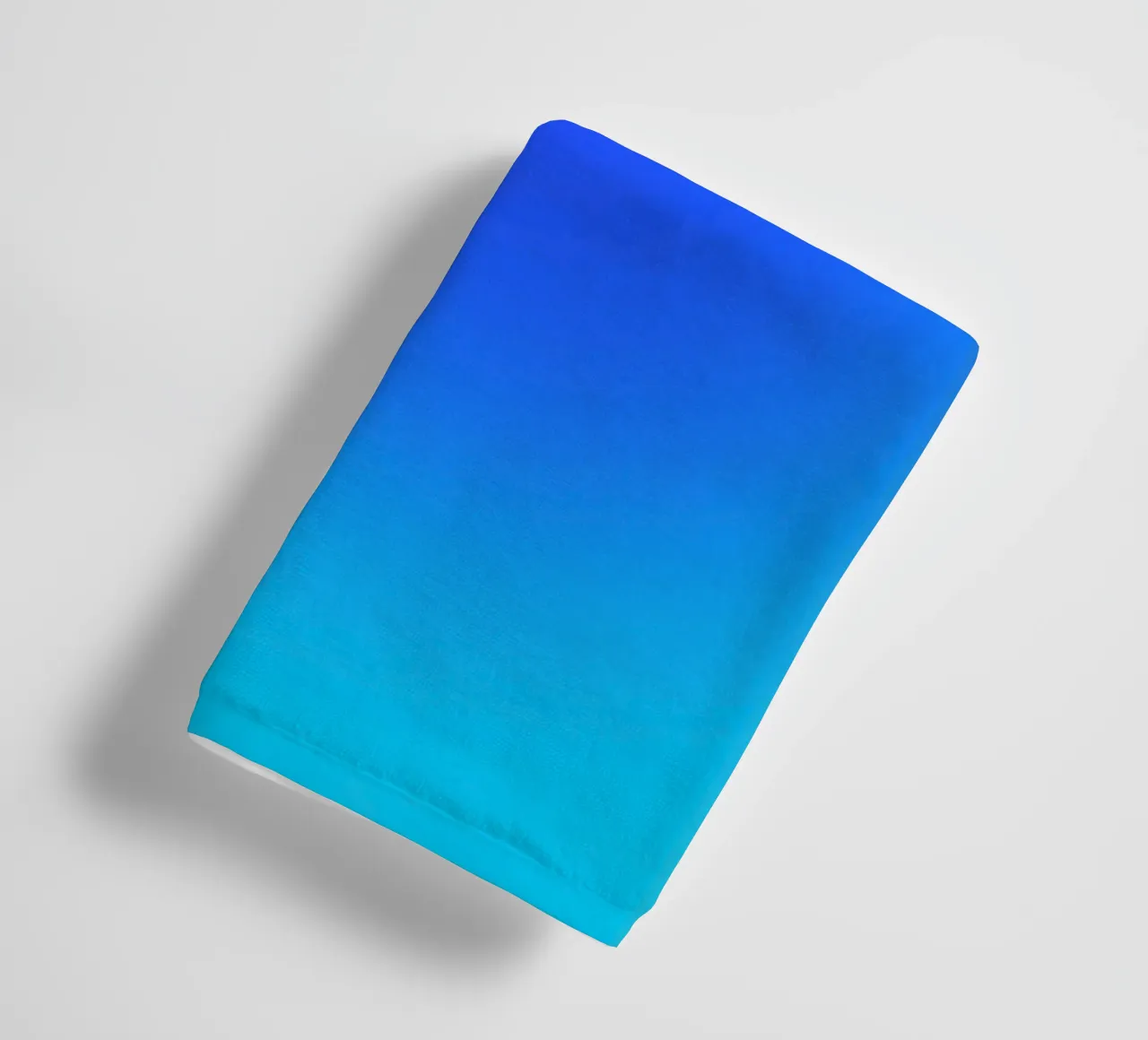 Big blue towel by Flo Klein