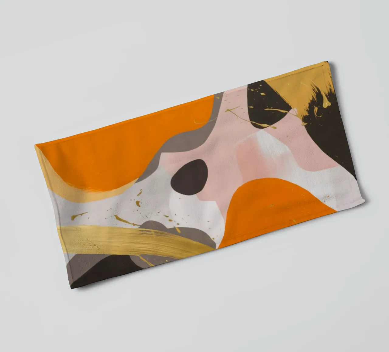 Amber Flow Rhapsody towel by Monarch Arc