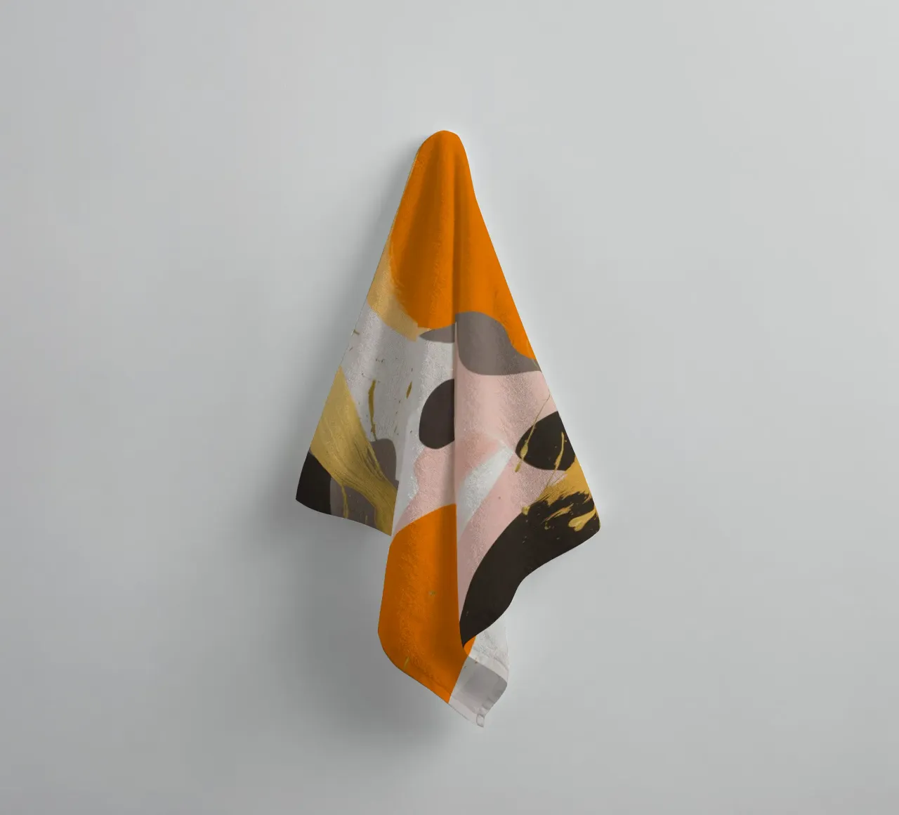 Amber Flow Rhapsody towel by Monarch Arc