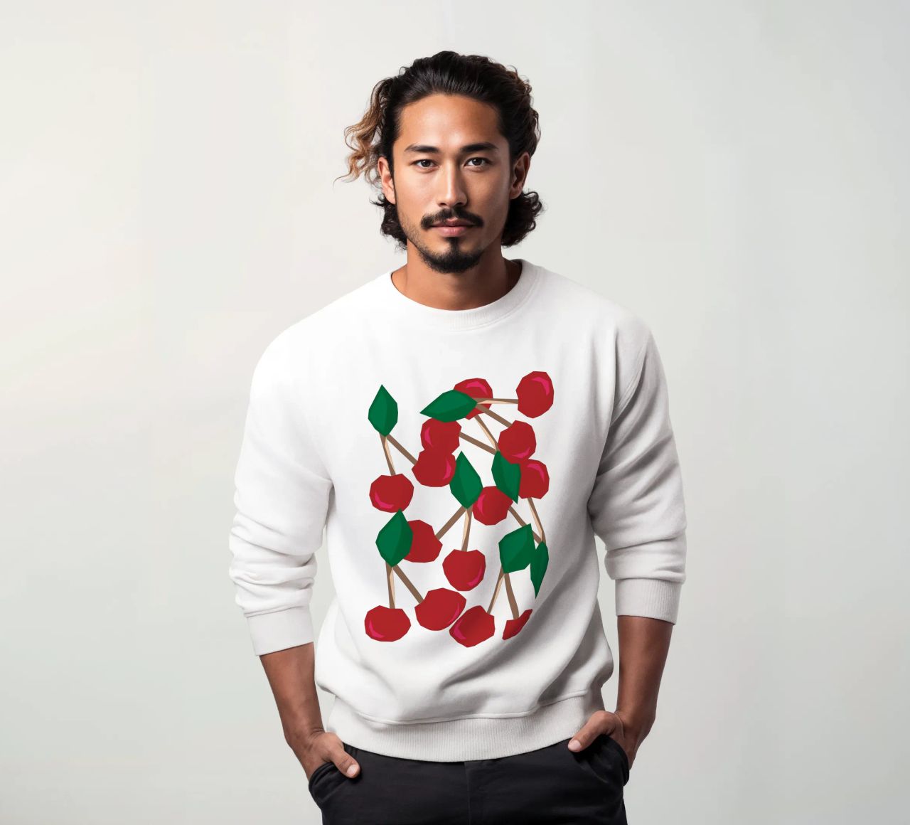cherry. felpa da FRICKE DESIGN