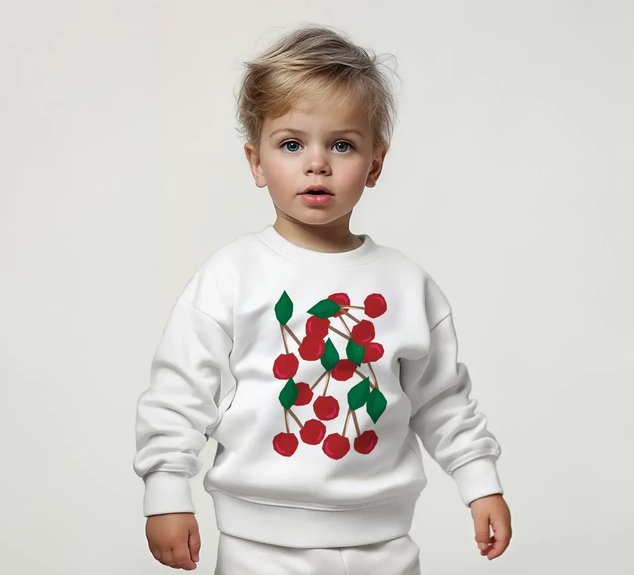 cherry. felpa neonato da FRICKE DESIGN
