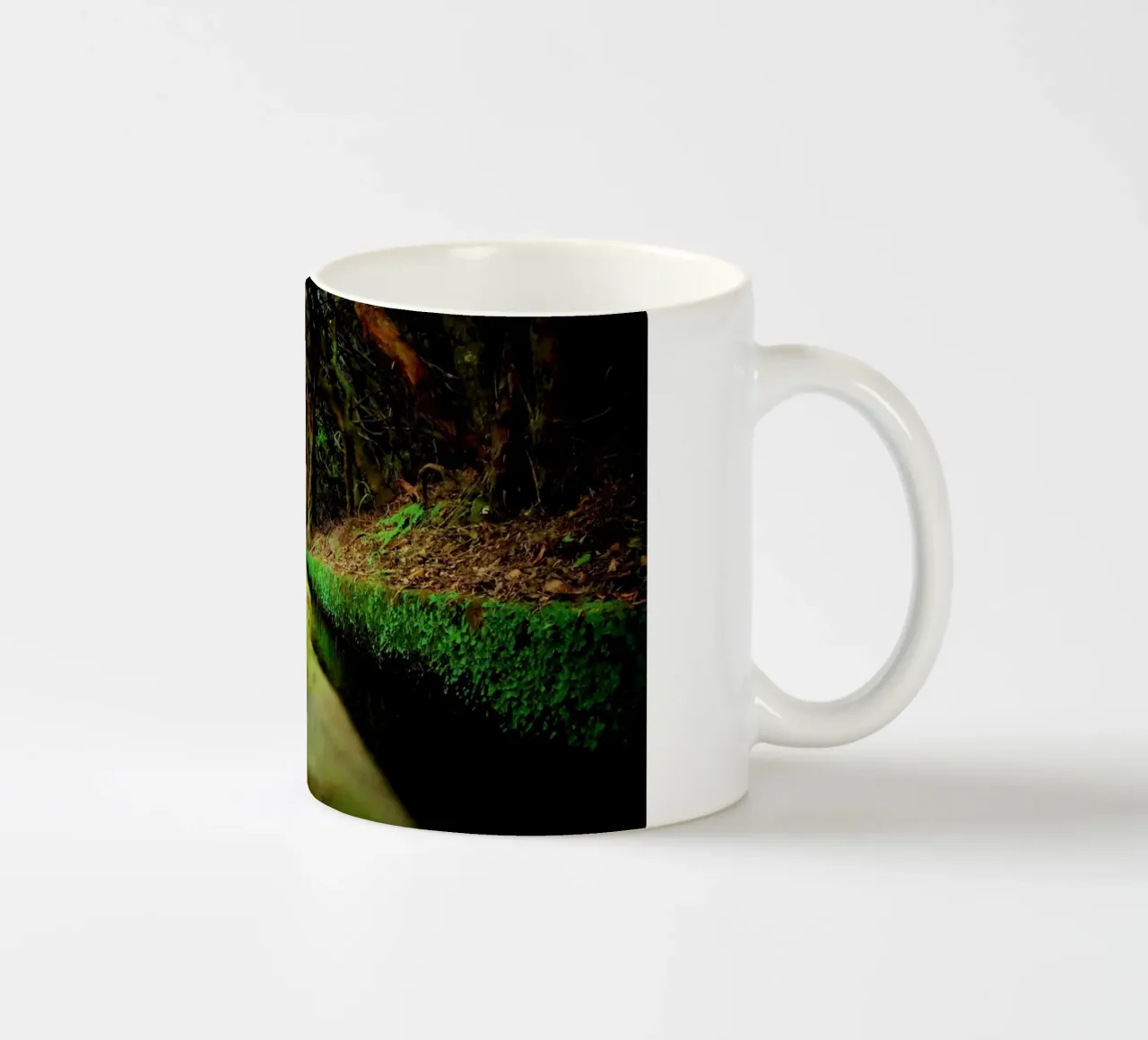 Madeira's (#01) Enchanted Levada: A Mossy Path tazza in ceramica da zenitt