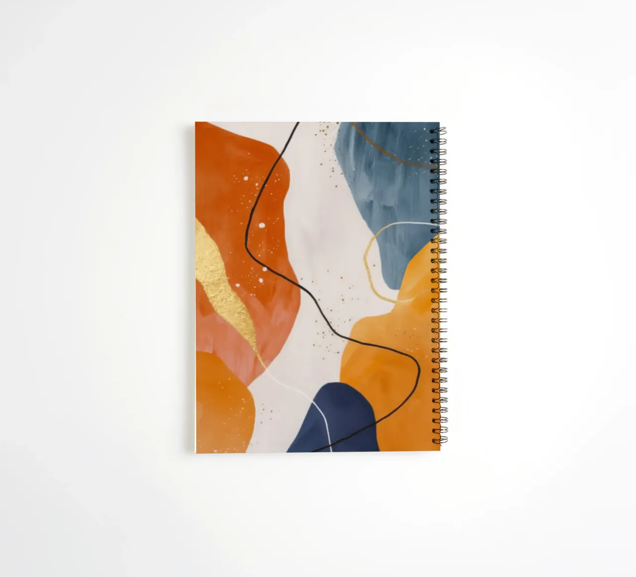 Lush Drape Symphony spiral notebook by Monarch Arc