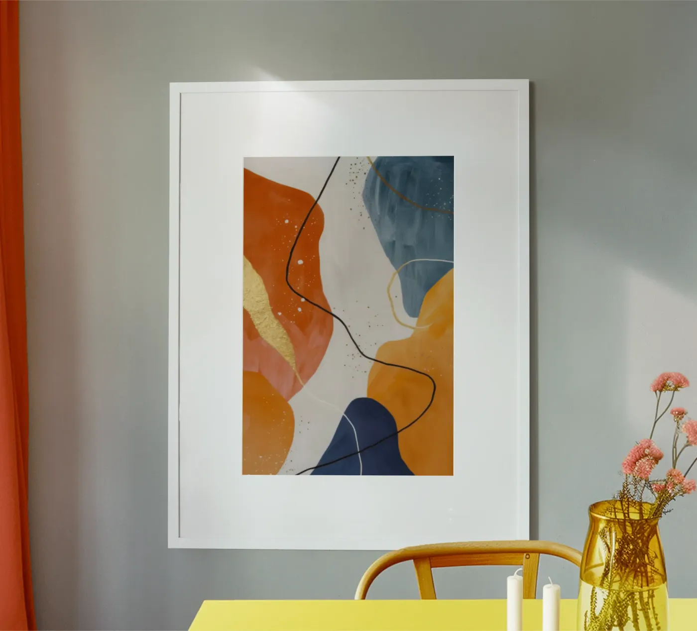 Lush Drape Symphony poster by Monarch Arc