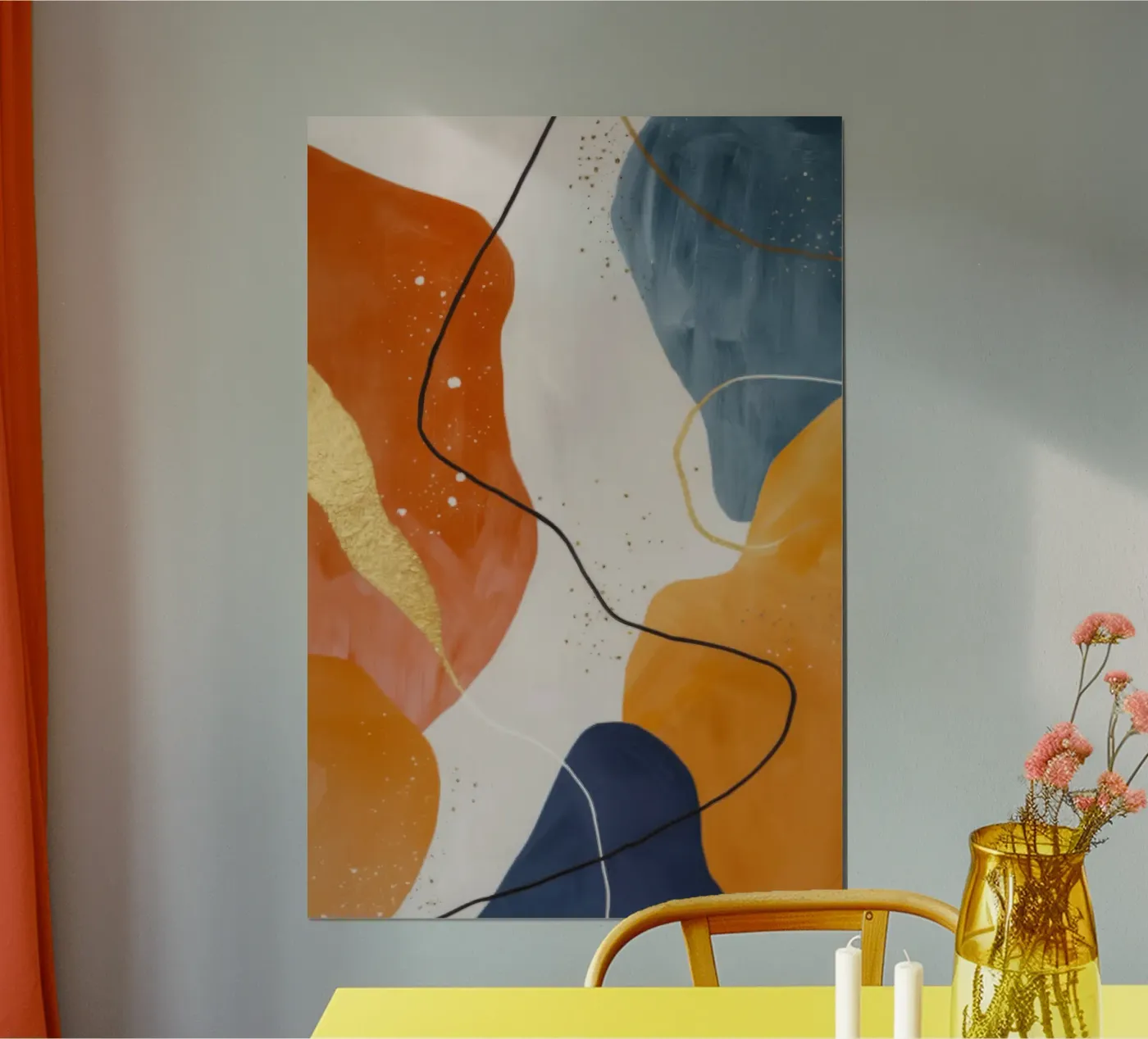 Lush Drape Symphony poster by Monarch Arc