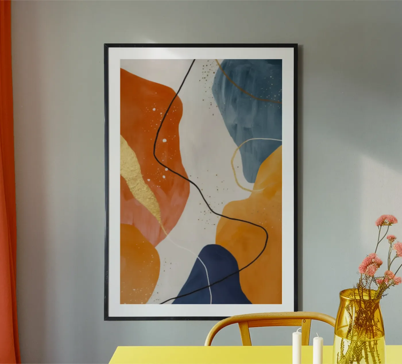 Lush Drape Symphony poster by Monarch Arc