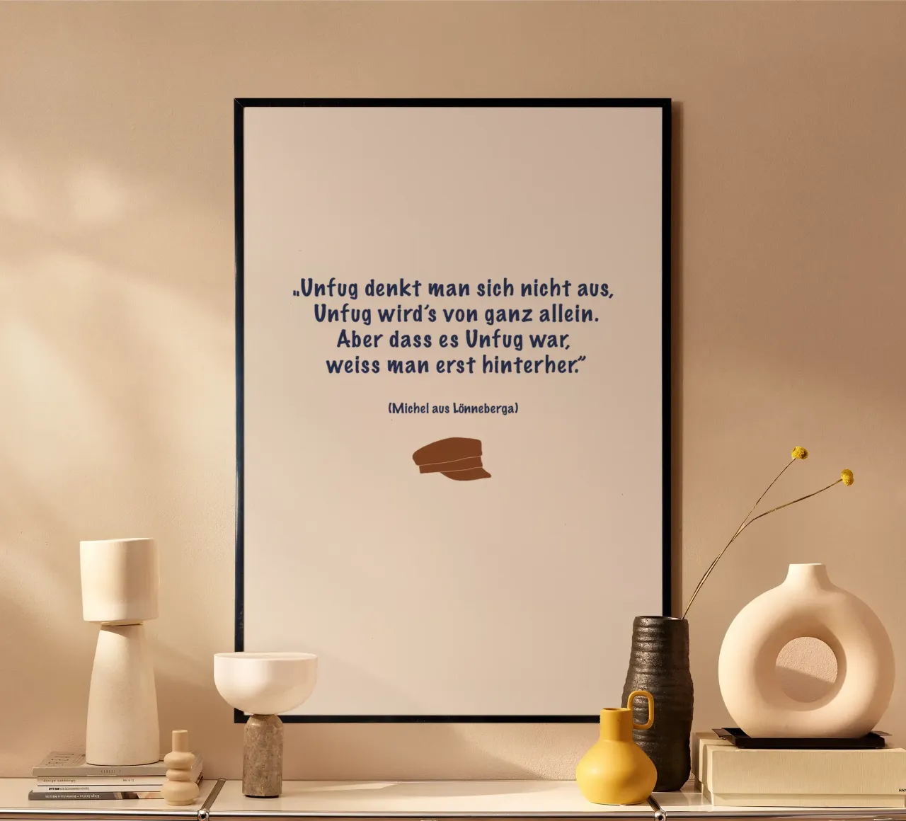 lönneberga. poster da FRICKE DESIGN