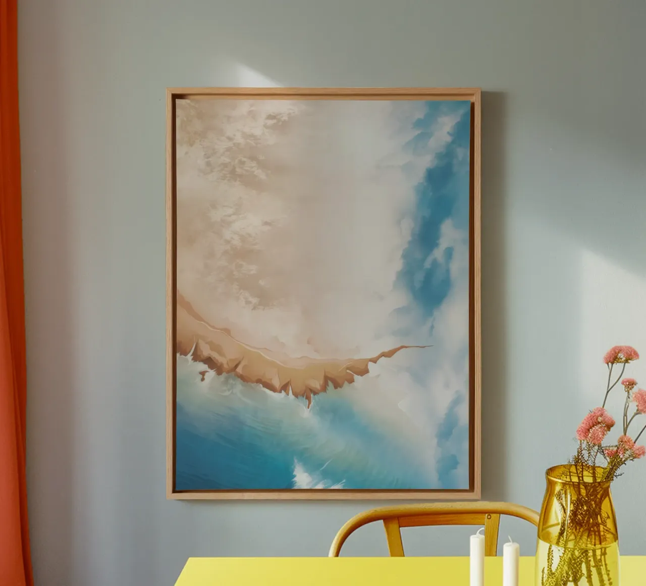 Coastal Dream Mirage canvas by Monarch Arc