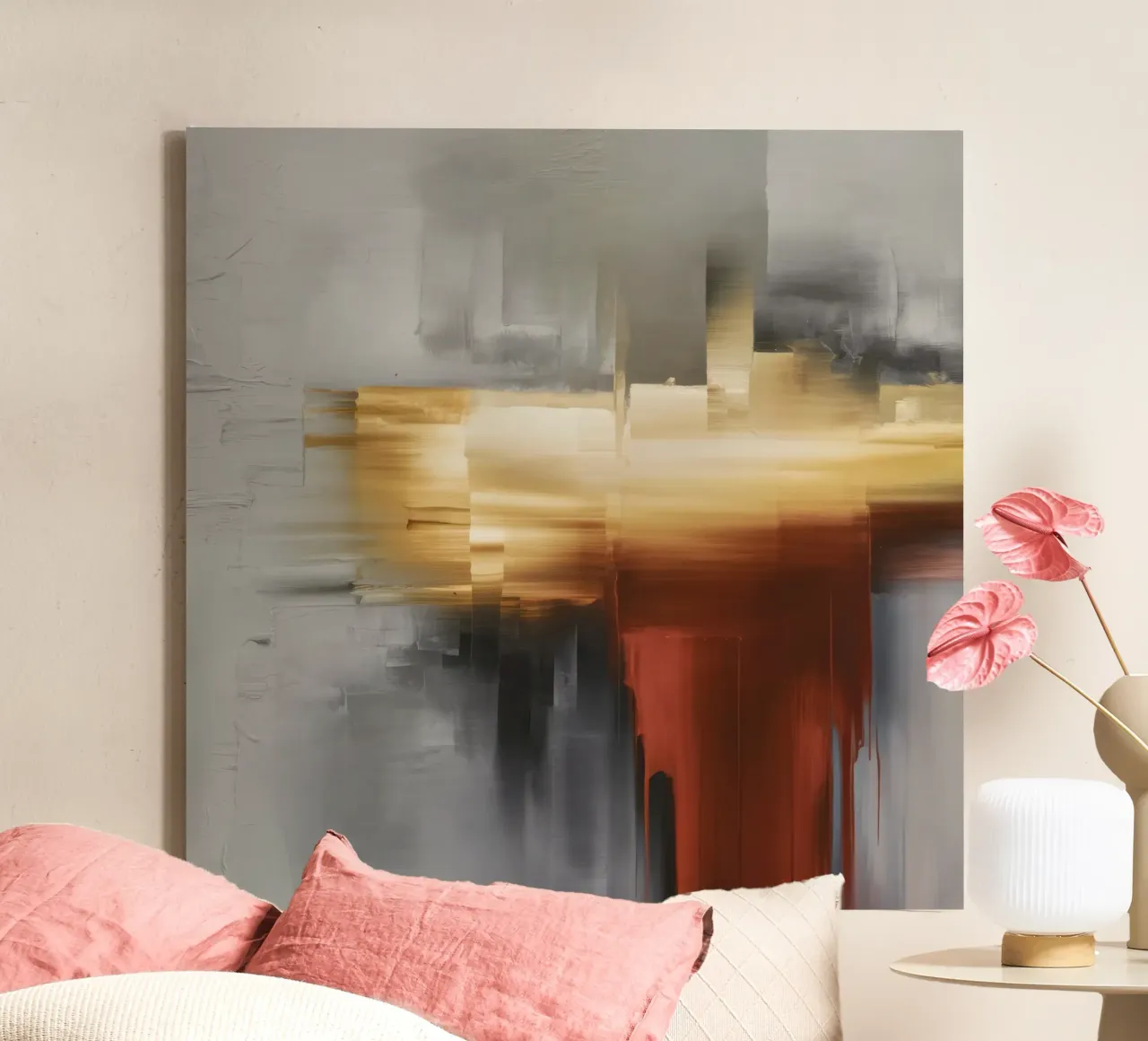 Molten Edge Shift canvas by Monarch Arc
