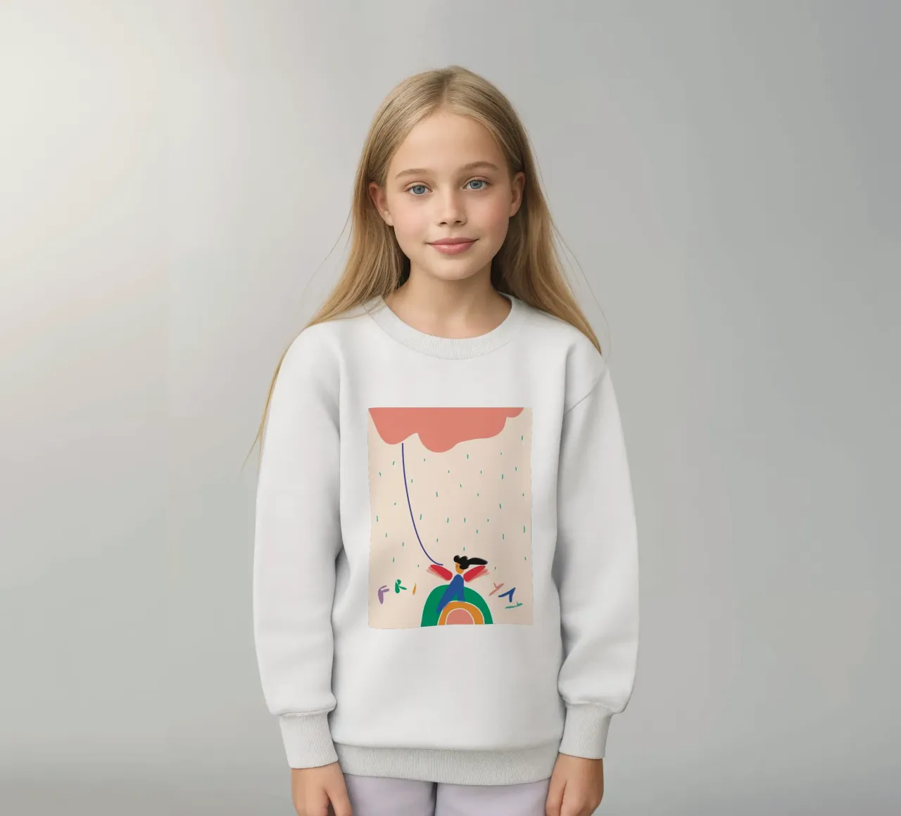 friyay. felpa bambino da FRICKE DESIGN