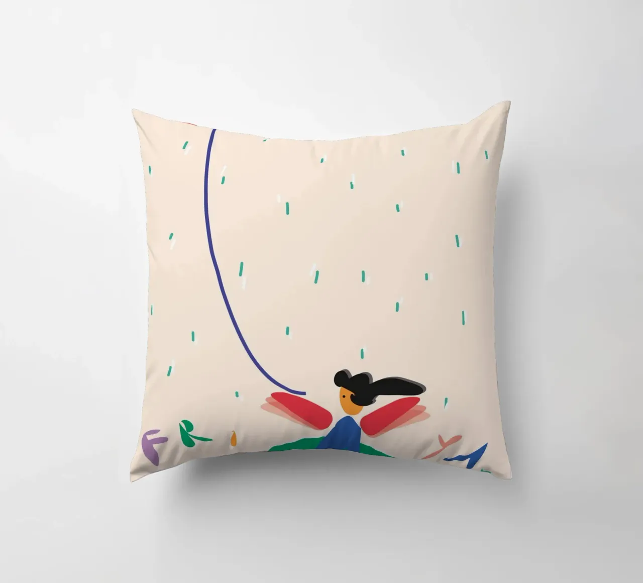 friyay. cuscino da FRICKE DESIGN