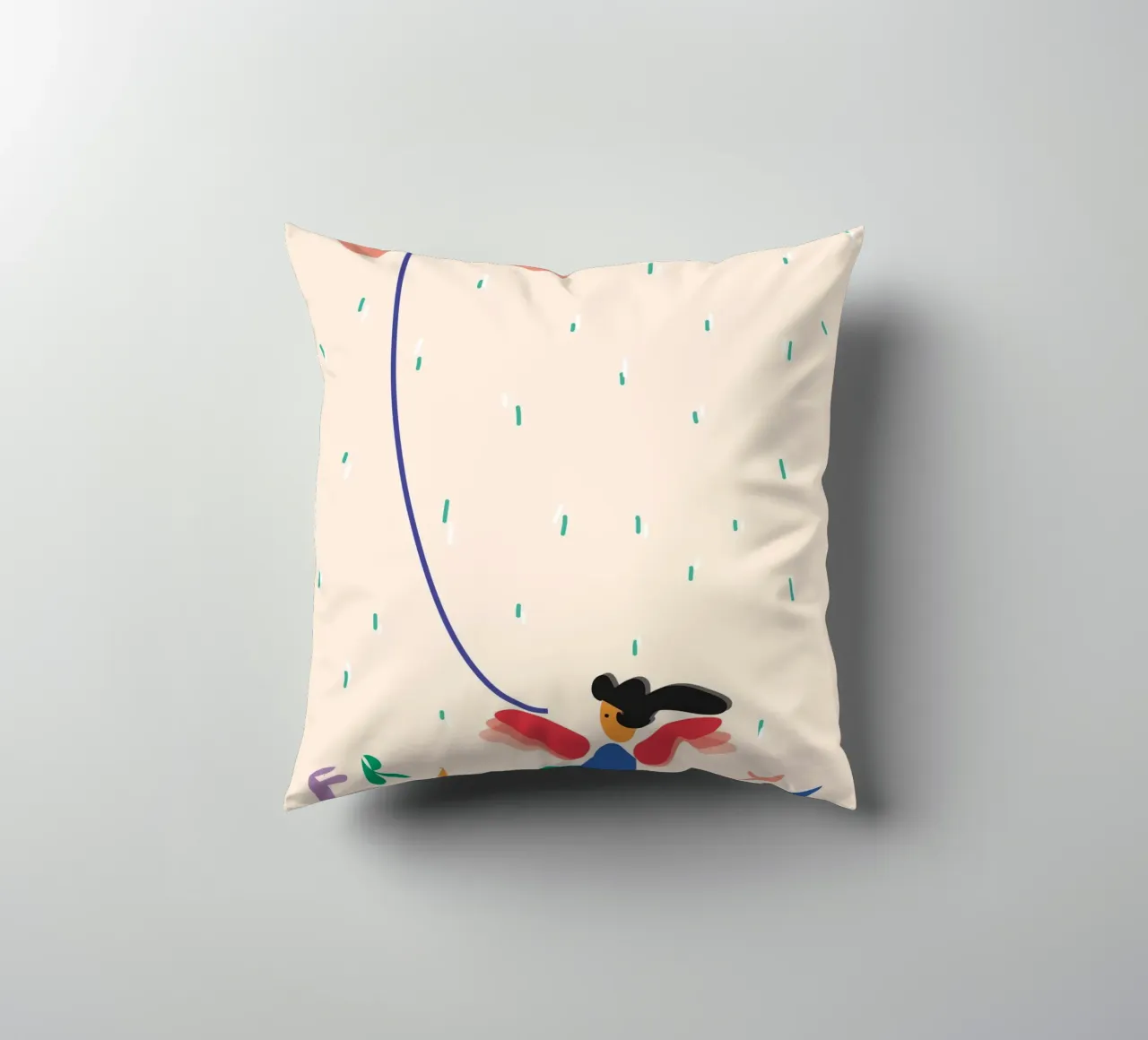friyay. cuscino da FRICKE DESIGN