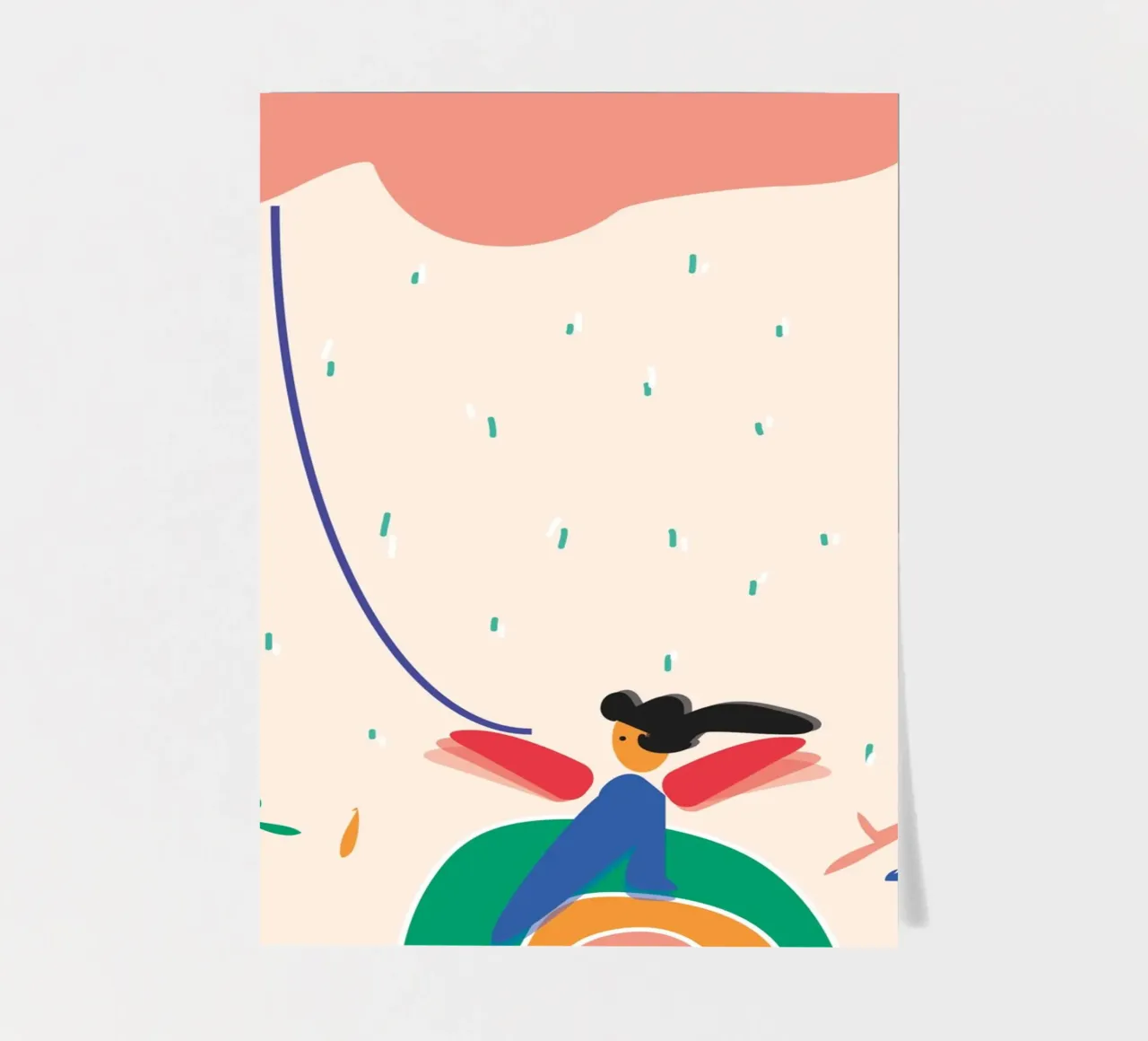 friyay. sticker sheet by FRICKE DESIGN